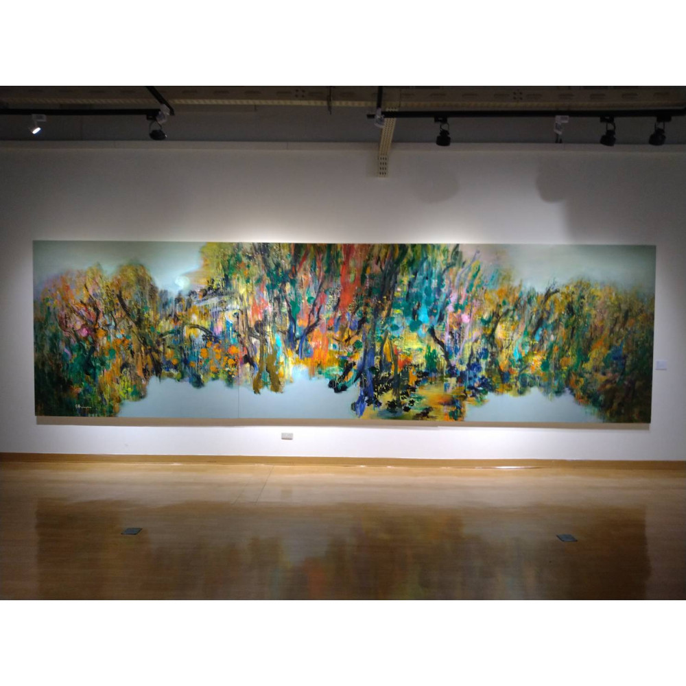 藝術家李奉《躍入大自然》屏東美術館展出 藝術家李奉《躍入大自然》屏東美術館展出